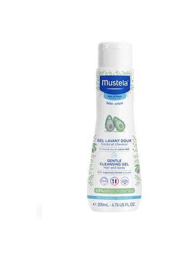Mustela Gentle Cleansing Gel Yenidoğan Şampuan  200 ML