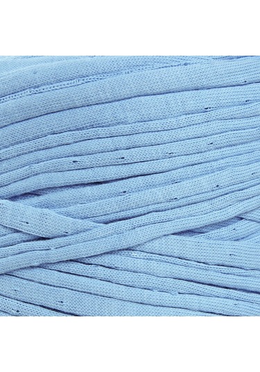 Büro Ev Ofis Hobi Dikiş Atölyesi İçin Mavi Penye Kumaş El Örgü İpi