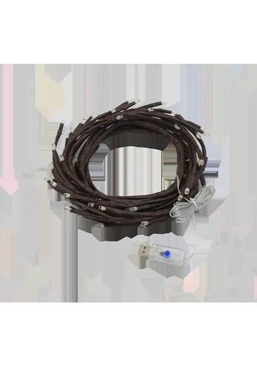 Xindoker Usb Led Dalış Aydınlatması 72 Led Işıklı Ip45 Duvar Dekorasyonu Oda Ambiyans Lambası 180cm Diğer