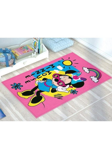 Zorlu Lisanslı Çocuk Halısı Minnie Blink 80X120
