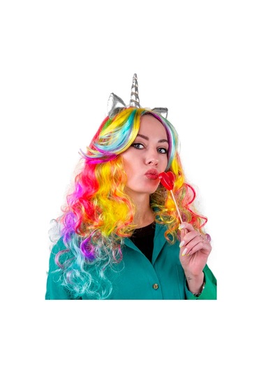 Riota Karnaval Peruk Köpük At Kıvırcık 222401757 Kırmızı