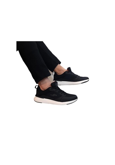 Jump 32427 Siyah-beyaz Hafızalı Rahat Taban Spor Ayakkabı Siyah - Beyaz