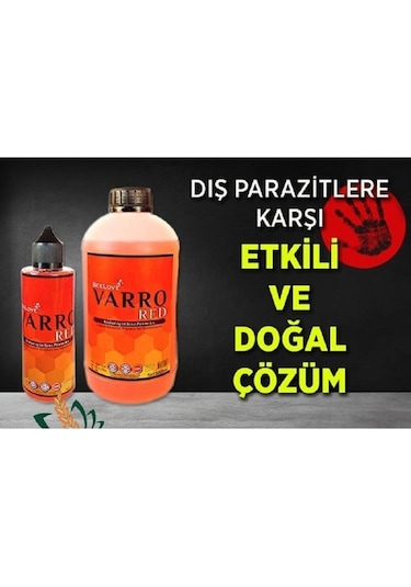 Varrored 1lt ve 250ml Uygulama Şişesi Birlikte