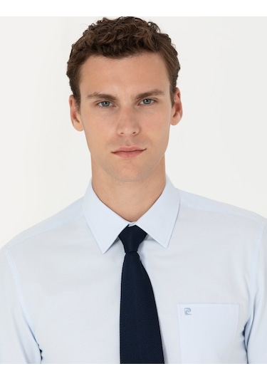 Pierre Cardin Erkek Açık Mavi Basic Gömlek 50277763-vr003 Açık Mavi