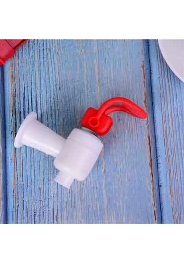 Joyhub Mingjin Shop2 Kırmızı Stil Yeni Itme Tipi Plastik Su Sebili Musluk Dokunun Yedek Ev Temel Içme Çeşmeleri Parçaları Bibcocks Aksesuarları Hnbs94 Beyaz