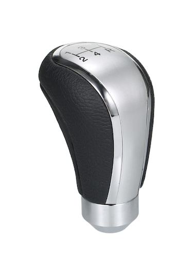 Otomatik Vites Topuzu Araba Vites Topuzu Sopa Kafa Gümüş Gümüş