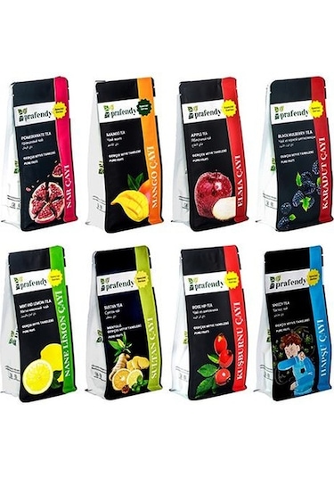 Prafendy Nane Limon Çayı Gerçek Meyve Taneli 250 G