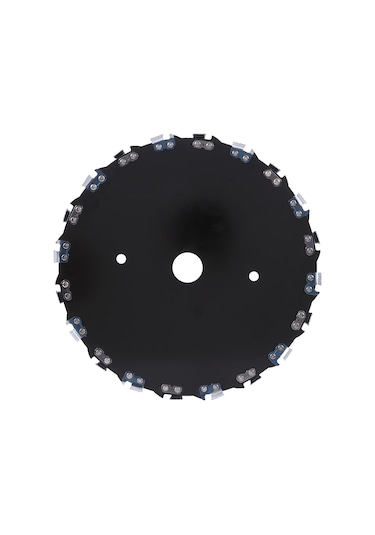 Maiyame Yüksek Karbon Çelik Kesici Blat - 230mm/9 İnç, 25mm Çap, Ot, Çalı, Bambu Kesimi İçin Makineler İçin Değiştirme Parçası