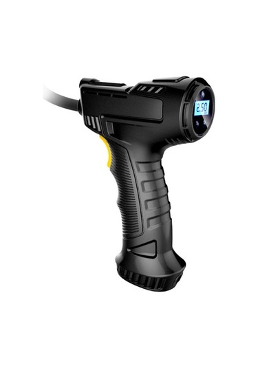 Fortunelane 25l/dk Hızlı Akıllı Pompası, Dijital Manometre, Otomatik Kapanma, Led Işık, 4 Birim, Kablosuz, Aracınız İçin