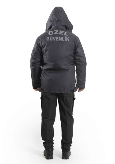 Özel Güvenlik Kaban, Yönetmeliğe Uygun Konforlu Kaban İç-dış Antrasit