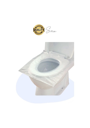 50 Adet Pratik Hijyenik Tek Kullanımlık Klozet Kapağı Pedi Örtüsü Yeni Sezon Koruyucu Kirletmez Çok Renkli