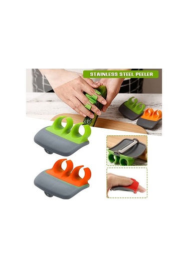 Patates, Meyve Ve Sebzeler İçin Pratik Avuç İçi El Soyucu - Mutfak Soyucu Diğer