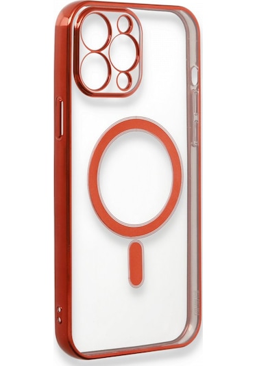 Apple Uyumlu iPhone  11 Pro Max Kılıf Magsafe Özellikli Lazer Silikon Kapak