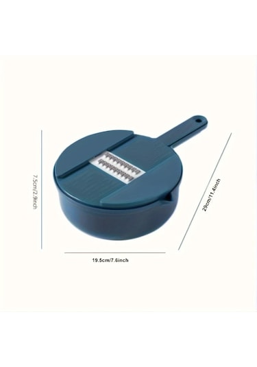 Ambition 12-in-1 Çok Fonksiyonlu Sebze Kesicisi Ve Mavi