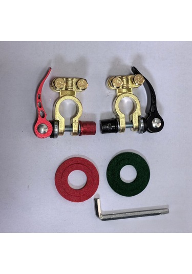 Springsun Otomatik Ve Deniz Aküsü Bağlantı Ucu, Saf Bakır Vücut, Alüminyum Pressli Kolu, Yüksek Akım Taşıma, Kolay Kurulum, Fabrika Doğrudan Tedarik