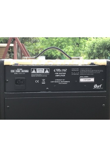 Cort Cm15R Black Elektro Gitar Amfisi