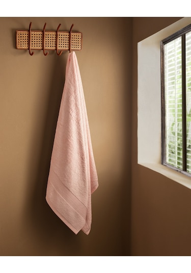 Madame Coco Clarette Banyo Havlusu - Pembe - 90x150 Cm 8684427003589 Pudra