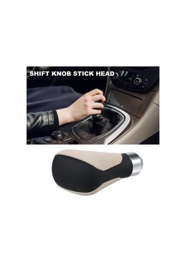 Otomatik Vites Topuzu Araba Vites Kolu Vites Topuzu Çubuk Başlığı Kolu Kolu At Bej Gm İçin Yedek