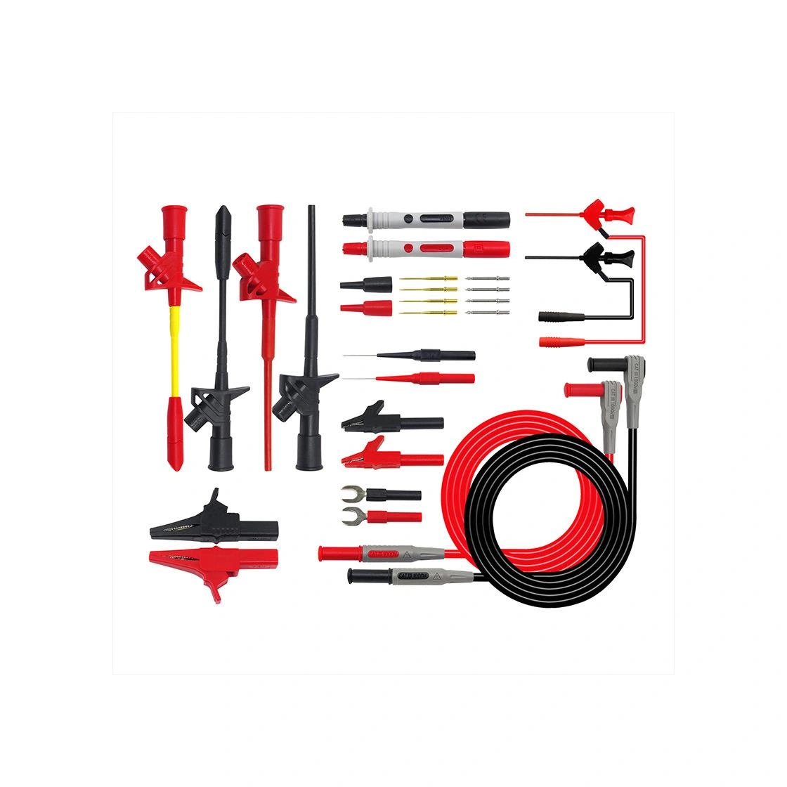 P1300f 26 Parça Çok Işlevli Değiştirilebilir Multimetre Probu Test Ölçüm Kablo Kiti