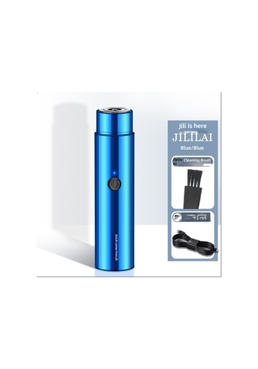 Taşınabilir Mini Elektrikli Tıraş Makinesi, Şarjlı Siyah