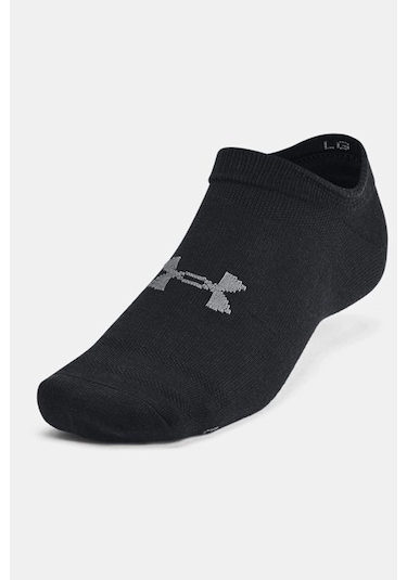 Under Armour Ua Essential No Show 6pk Unisex Çorap Siyah