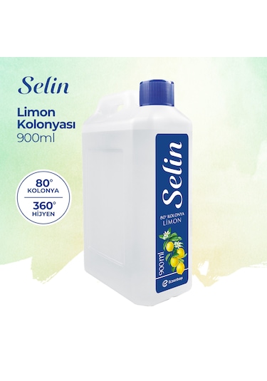 Selin Limon Kolonyası 900 ML + Manolya Esintisi Sprey Kolonya 100 ML