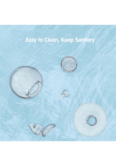 Youha Elektrikli Süt Pompası Yedek Aksesuarı, 2 Adet 8oz Yumuşak Gıda Sınıfı Silikon Kupa İçerir, The Ins Takılabilir Süt Pompası İçin.