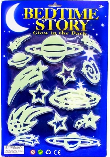 Karanlıkta Parlayan Renkli Yıldız Ve Gezegenler Çeşitleri