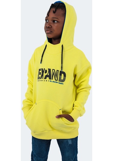 Slazenger DILAY IN Unisex Çocuk Sweatshirt Sarı