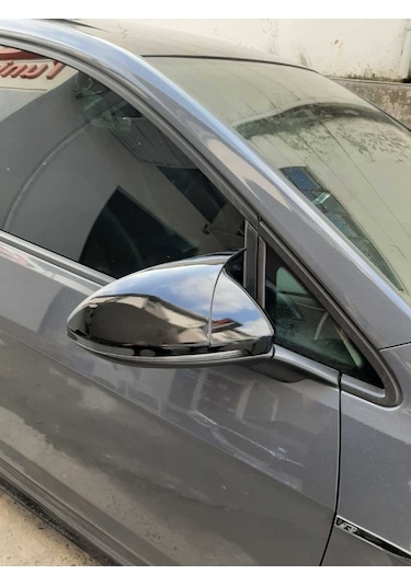 Vw Golf 7.5 Ayna Kapağı Batman Yarasa Piano Black