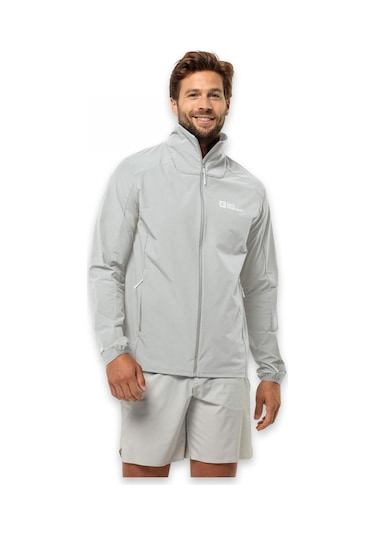 Jack Wolfskin 1307881 Prelight Jkt M Gri Erkek Ceket