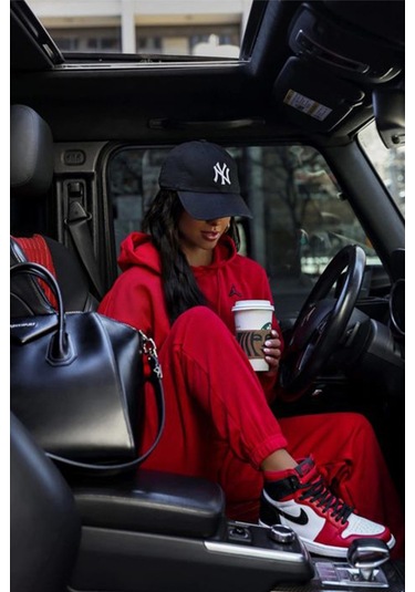 Unisex Ny Lacivert-beyaz Nakışlı Lacivert Kep Şapka Lacivert