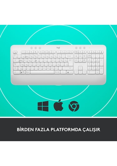 Logitech Signature K650 Bilek Destekli Kablosuz Klavye