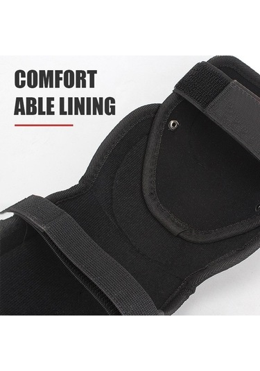 Novahub Yetişkin Yeşil Pedleri Pedleri Diz Dirsek Ayarlanabilir 4'lü Fe Yeşil