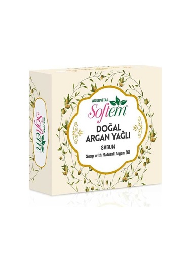 Softem Doğal Argan Yağlı Katı Sabun 130 G