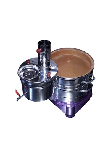 Semaverli Çelik Soba Mangal Seti