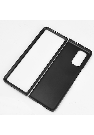 Xiaomi Mi Mix Fold Darbeye Dayanıklı Dikiş İnek Cilt Dokusu Pc + Pu + Tpu Kılıf