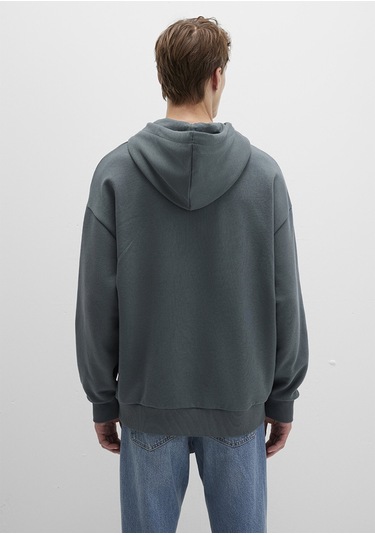 Mavi - Mavi Baskılı Yeşil Sweatshirt 0s10301-71598 Yeşil