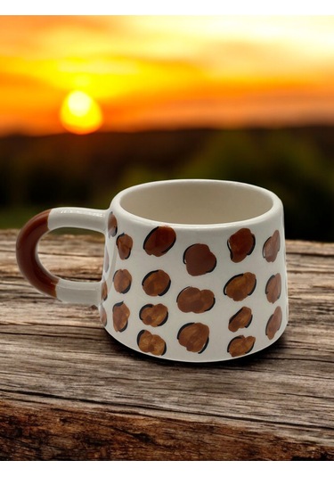 Seramik Kupa Bardak Damla Tasarım