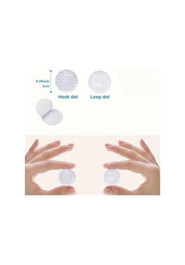 Willowhaven 15mm 100 Çift Yuvarlak Nokta Bandı Kendinden Yapışkanlı Nokta Bant