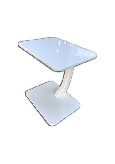 Evimeaksesuar Ufo C Sehpa Tekerli Koltuk Altına Girebilen Model-Dikdörtgen