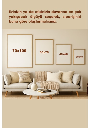 Gerçek Cama Baskı Ayetel Kürsi Cam Tablo Tekli D021
