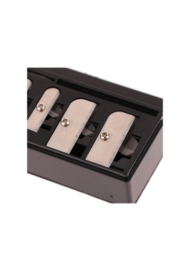 5 Delikli Kalemtıraş Çok Fonksiyonlu Kapaklı Kalemtıraş Eyeliner Dudak Kalemi İçin