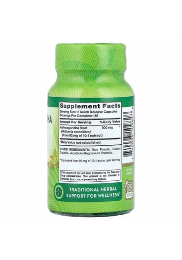 Nature's Truth Hint Ginseng Root 460 Mg, 90 Quick Release Capsule