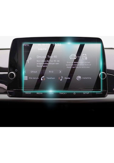 Kia 2024 Picanto Feel - Cool 8 Inch Navigasyon İçin 9h Nano Ipg Proactive Ekran Koruyucu