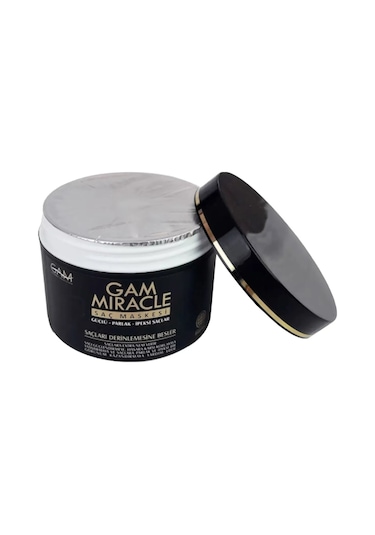 Gam Miracle Güçlü Parlak İpeksi Saçlar İçin Saç Bakım Maskesi 400 ML