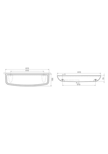 İdevit Seramik Etajer 50Cm / 60Cm 50Cm