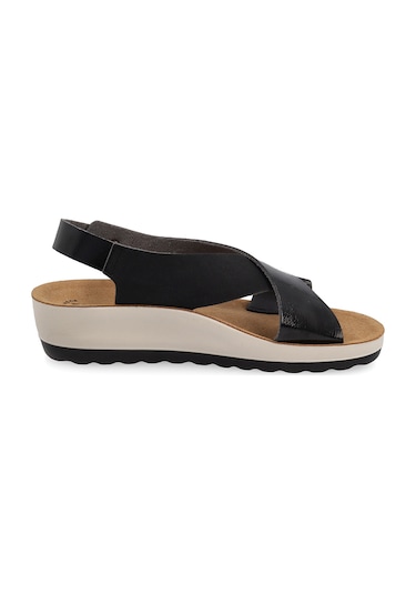 Sandalet Kadın 42 G61 3c Fly Flot Synthetıc Sandal Black Siyah