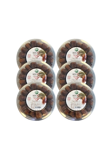 Sukkari Taze-yaş Hurma 6'lı 500grx6 3kg 3 KG