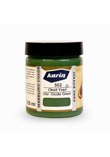 Karin Ebru Boyası 105 Ml. 502 Oksit Yeşil